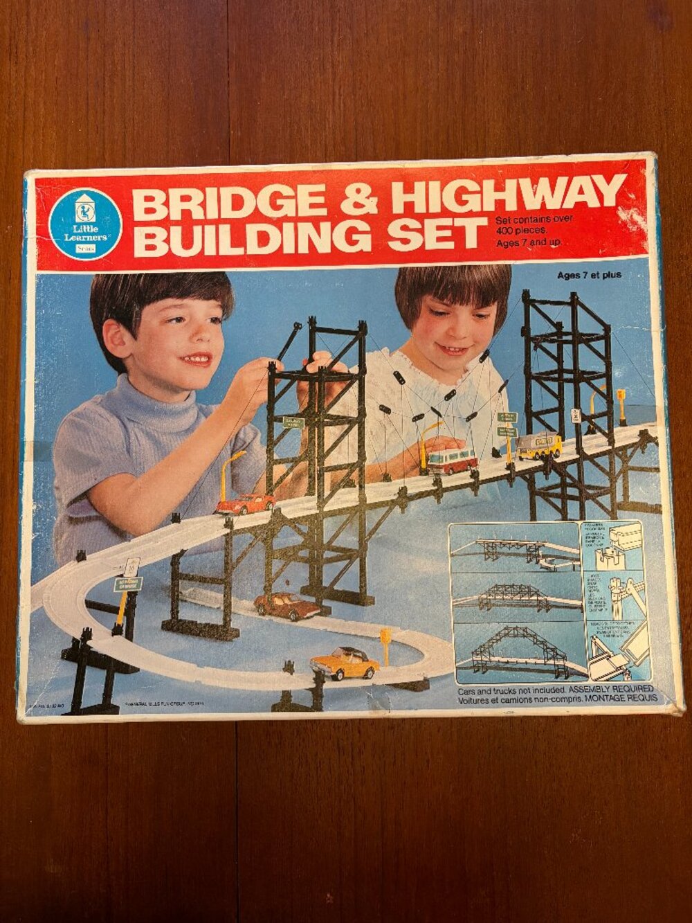 Vintage Sears Little Learners Bridge & Highway Building Set # 72071 1975 Kenner